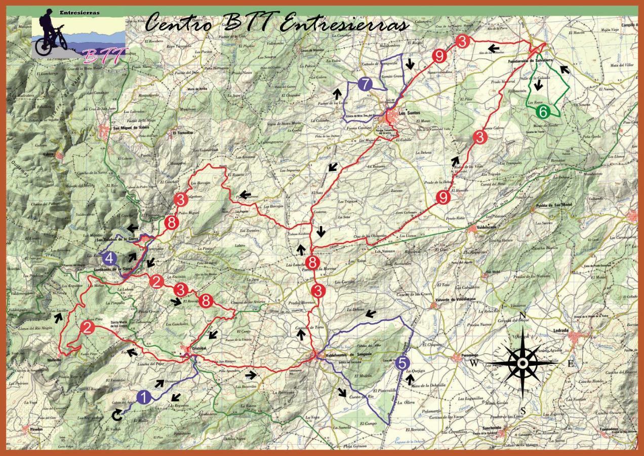 Casa Rural Mi Descanso Valdefuentes de Sangusín Eksteriør billede